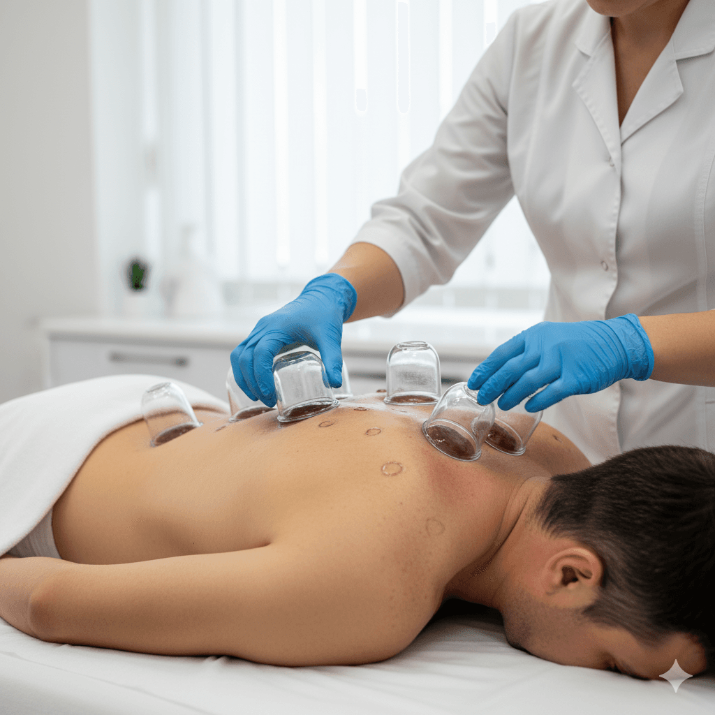 Cupping therapy massage